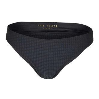 Ted Baker Waffel-hipster-bikinibroekjes voor dames (Zwart)