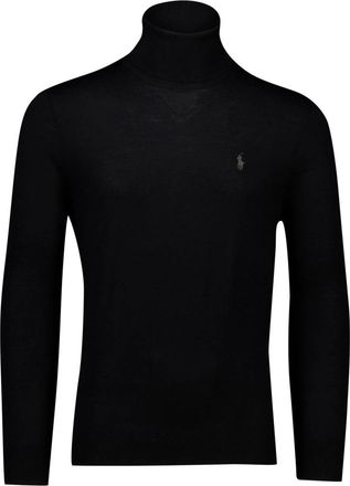 Polo Ralph Lauren Zwarte coltrui - Heren - Coltruien - Zwart - L - Truien & Vesten