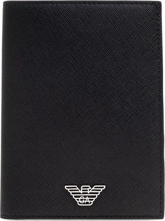 Emporio Armani Portacarte con logo - Nero