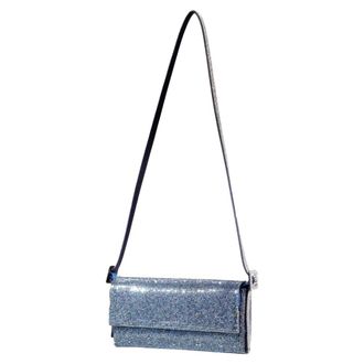Benedetta Bruzziches Vittissima La Grande Bag - Boyfriend Denim - Dames - Schoudertassen - Blauw - ONE Size - Denim - Tassen