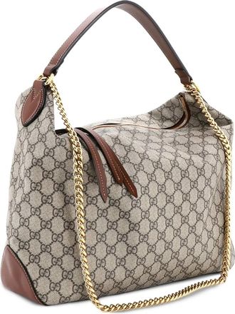 Gucci Borsa passepartout GG grande - Marrone