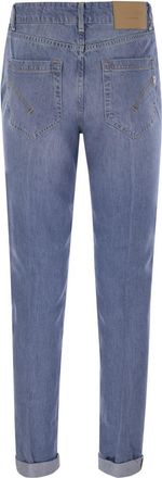 Dondup Womens Koons - Loose Lyocell Jeans - Light Blue - Size 25 (Waist)