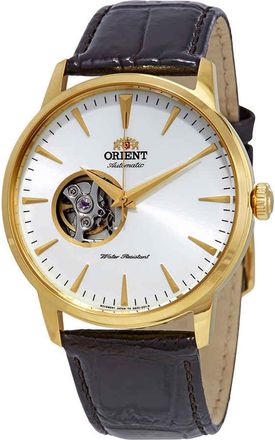 Orient Esteem II Open Heart Automatic White Dial Mens Watch FAG02003W0