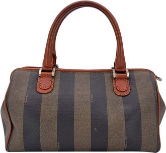 Fendi Vintage Cloth Handbag Double F (Authentic Pre-Loved)
