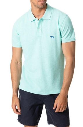 Rodd & Gunn Gunn Piqu&eacute; Sports Fit Cotton Polo in Mint at Nordstrom, Size Xxx-Large
