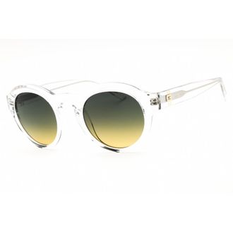 Guess Grey/Green Gradient Oval Mens Sunglasses GU00205 26W 49