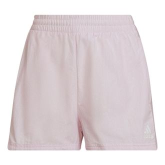 adidas (WMNS) adidas Essentials 3-Stripes Woven Shorts (Loose Fit) Asia Sizing Pink HC9149