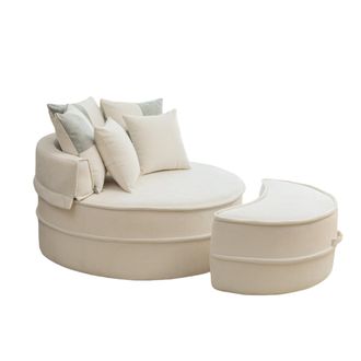 STILVORA Stilvora Sedia Da Ufficio Ergonomica Con Poggiapiedi E Supporto Lombare Ad Aria, Pelle, Nero