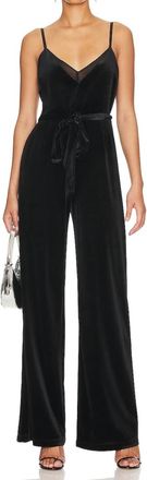 L'agence Justice Jumpsuit In Black