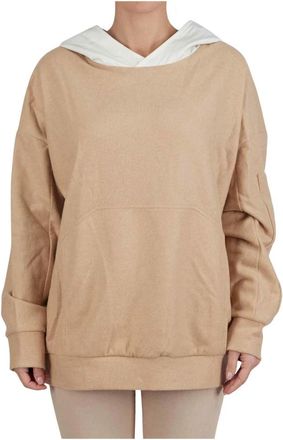 Kiton Cashmere Hoodie - Dames - Hoodies - Bruin - S - Kasjmier - Hoodies & sweatvesten