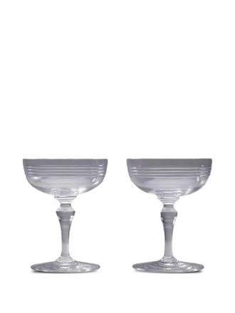 Thom Browne Coppe a coste (2 pezzi) - Bianco