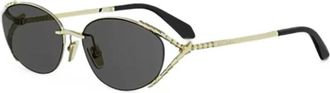 Bulgari Serpenti Viper Zonnebril - Dames - Accessoires - Geel - Maat: 57 MM
