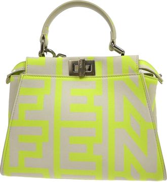 Fendi Peekaboo Leather Multicolour Leather Handbag (Pre-Owned)