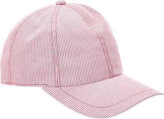 Bruno Magli Stripe Baseball Cap
