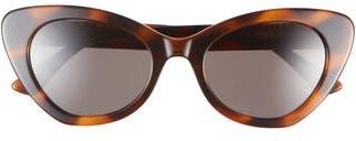 Moschino Cat Eye Sunglasses in Havana at Nordstrom Rack