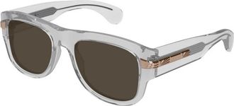 Gucci Authentieke stijlvolle brillen van premium kwaliteit - unisex - Accessoires - Grijs - Maat: 54 MM