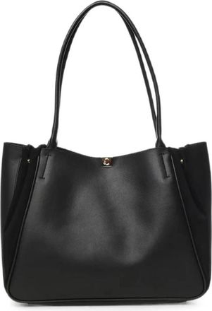 Coccinelle Bag Smoth L - Dames - Shoppers - Zwart - ONE Size - Leer - Tassen