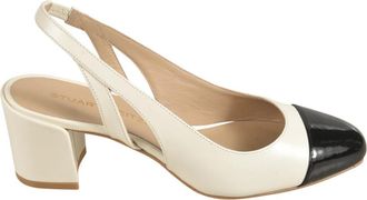 Stuart Weitzman Hoge Hakken - Dames - Pumps - Wit - 40 EU - Schoenen