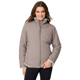 Free Country Womens Cirrus Quilted Reversible Jacket