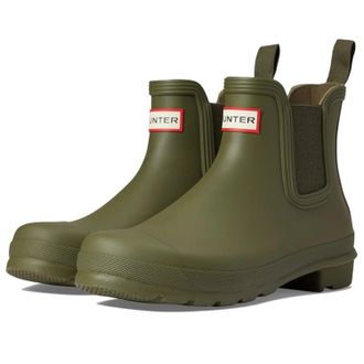 Hunter Womens Hunter Original W-S2078RMA-HGN67 Green Waterproof Rain Boots VER1261