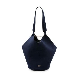 Khaite Lotus Tote - female - Khaite - Shopping Bags - Blue - ONE SIZE - Bags