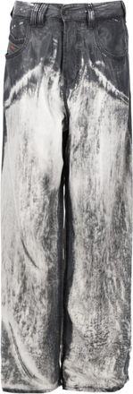 Diesel Black High Rise Jeans