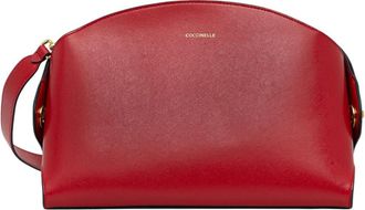 Coccinelle Tylde Crossbody - Dames - Schoudertassen - Rood - ONE Size - Leer - Tassen