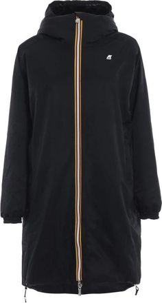K-Way Parka met capuchon en rits - Dames - Parka Jassen - Zwart - XS - Jassen