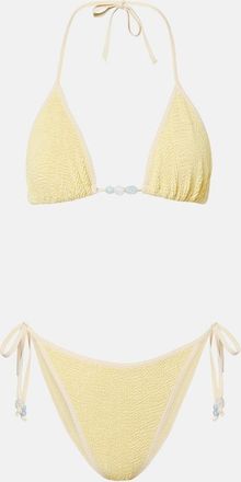 Hunza G Gina beaded bikini