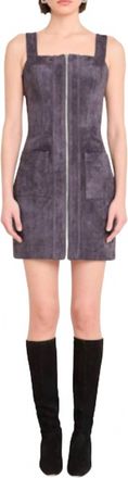 Amanda Uprichard Becker Dress In Graphite