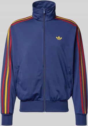 adidas Originals Regular Fit Sweatjacke mit Logo-Stitching Modell FIREBIRD TT in Dunkelblau, Gr&ouml;&szlig;e XL