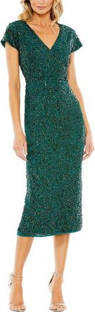 Mac Duggal Wrap Cocktail Dress