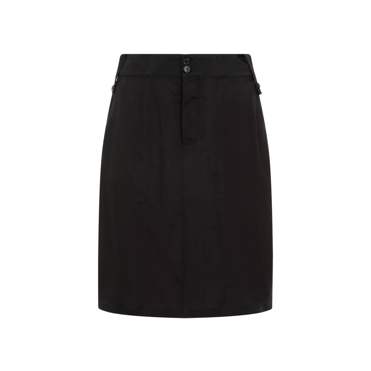 【送料&関税込】Saint Laurent Black Crepe Skirt Saint Laurent Black Crepe Skirt | ModeSens
