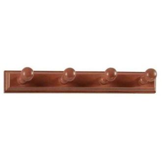 HERDASA Percha Mod.134 De Pared Clasica 4 Colgadores Varios Colores A Escoger 7 Cm(alto)52 Cm(ancho)9 Cm(largo) Color Natural