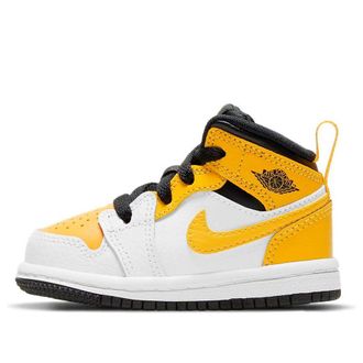 Nike Jordan (TD) Air Jordan 1 Mid University Gold Black 640735-170