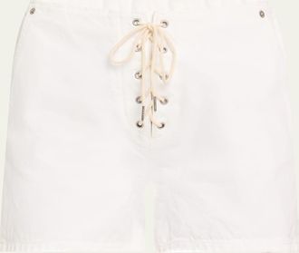 Re/Done The Boardwalk Denim Shorts