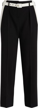 Simona Corsellini Pantaloni bicolore - Nero