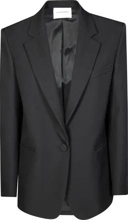 Andamane Sophisticated Crepe Blazer with Classic Lapel