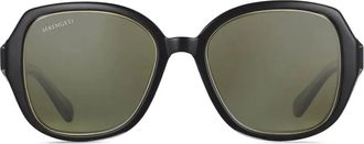 Serengeti Eyewear Occhiali da sole oversize - Nero