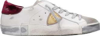 Philippe Model Prsx Sneaker - Dames - Sneakers - Wit - 40 EU - Leer - Schoenen