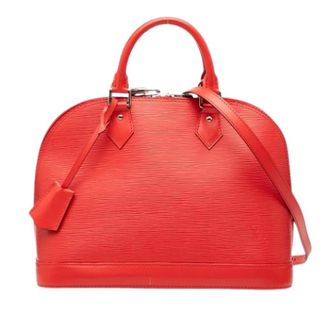 Louis Vuitton Pre-owned Handbags, female, Red, Size: ONE SIZE Pre-owned Alma PM