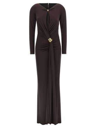 Elisabetta Franchi Viscose Long Womens Dress