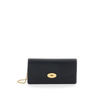 Mulberry Tassen, Dames, Zwart, ONE Size, Leer, Darley Clutch