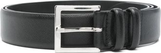 Orciani leather belt - men - Calf Leather - 120 - Black