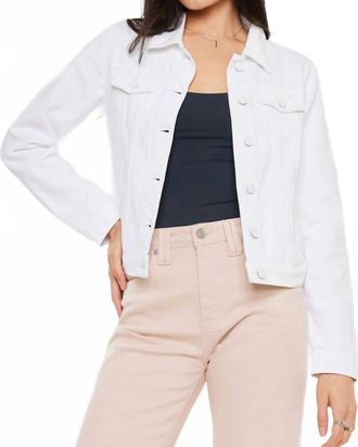 Kancan Kendale Denim Jacket In White