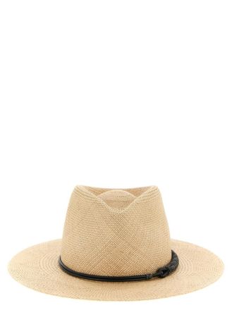 Brunello Cucinelli Beige Monile Hat