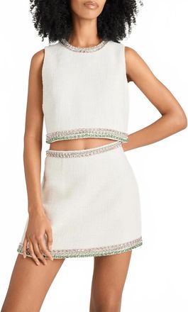 Cinq à Sept Verity Top In Gardenia Multi