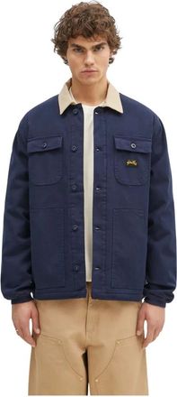 Stan Ray Pork Chop Jacket - Heren - Zomerjassen - Blauw - XL - Katoen - Jassen