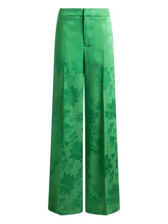 Etro Flared High Waisted Trousers