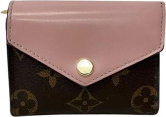 Louis Vuitton Pre-owned Wallets, female, Pink, Size: ONE SIZE Pre-owned Vintage Canvas Wallet